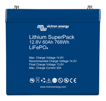 Lithium SuperPack 12,8V/60Ah (M6)