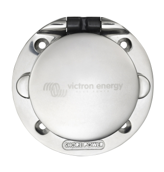 Power Inlet 32A stainless steel with cover