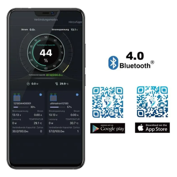 Ultimatron Lithium Batterie LiFePO4 12.8V 100Ah PRO Smart BMS mit Bluetooth