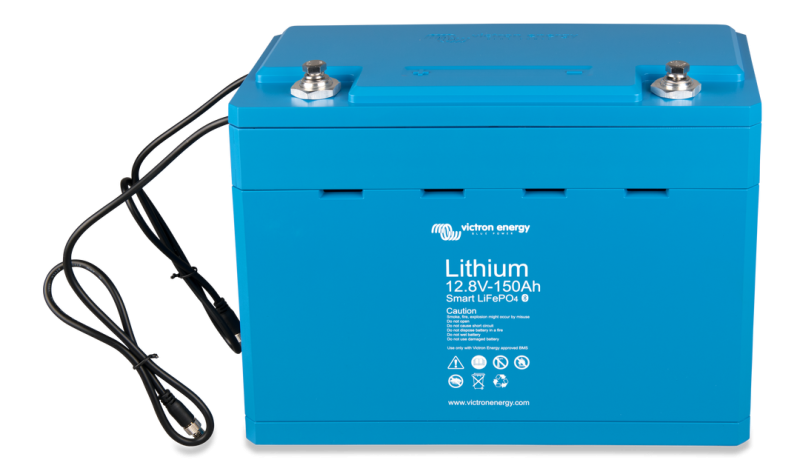 LiFePO4 Batterie 12,8V/200Ah - Smart - Lithium-Eisenphosphat
