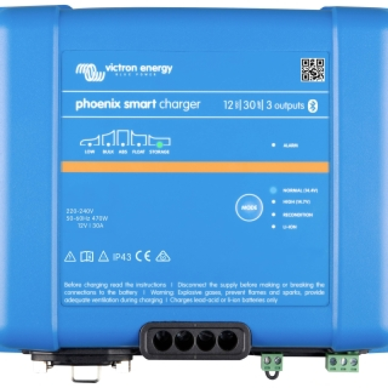 Smart IP43 Charger 12/30(3) 120-240V
