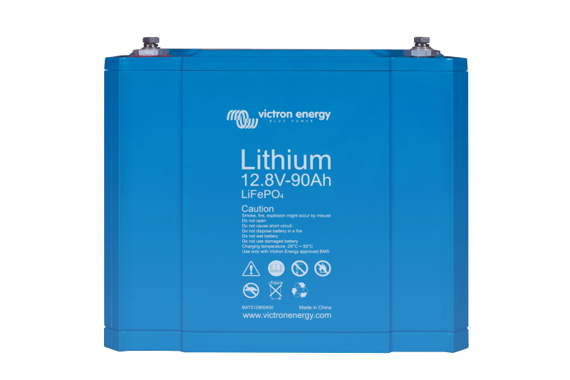 LiFePO4 Batterie 12,8V/100Ah - Smart - Lithium-Eisenphosphat